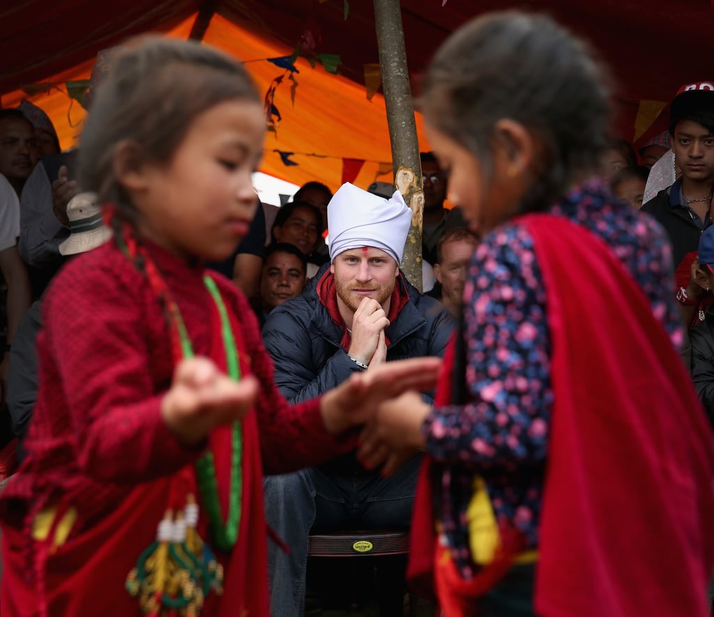 Prince Harry Visits Nepal March 2016
