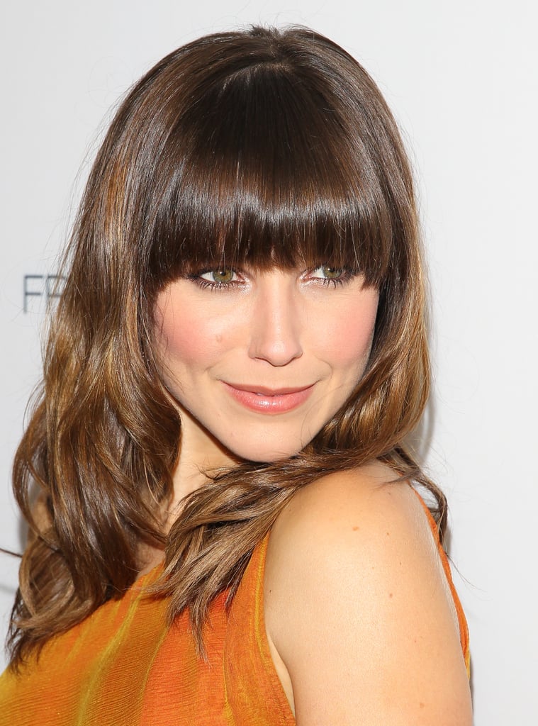 Sophia Bush With a Blunt Fringe