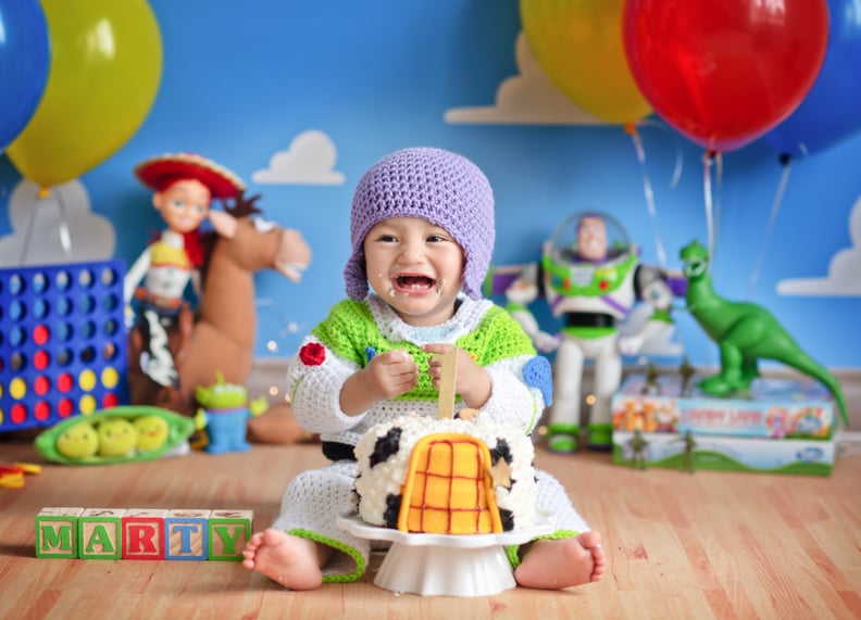 Toy Story Newborn Twins Photo Shoot POPSUGAR Family