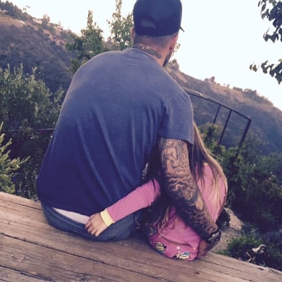 David and Harper Beckham's Sweet Photo