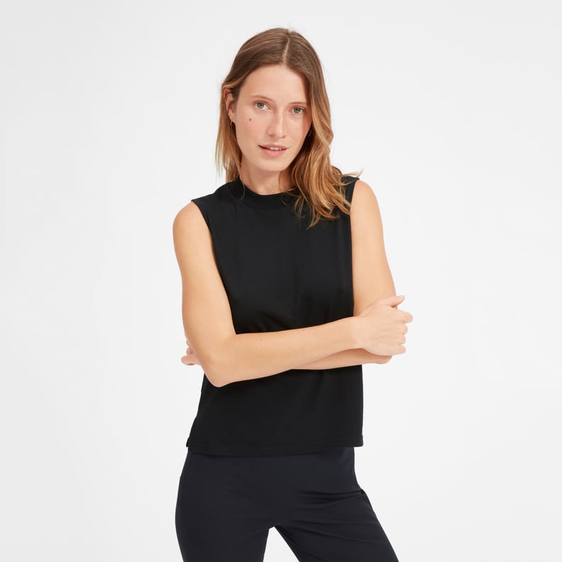 Everlane The Cotton Mockneck Muscle Tank