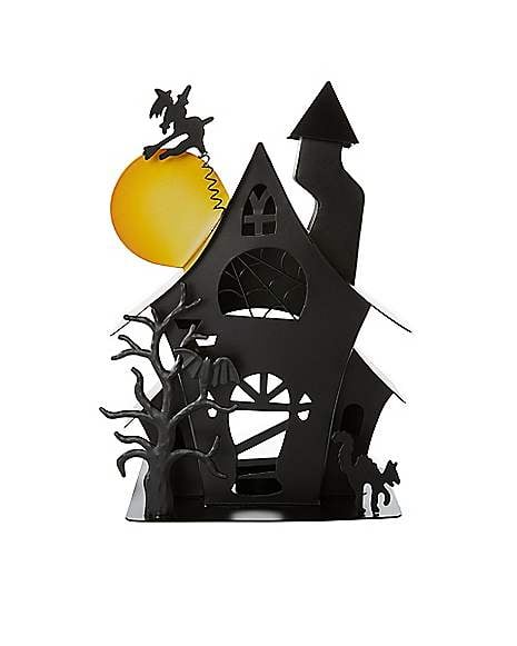 Haunted House Candle Holder