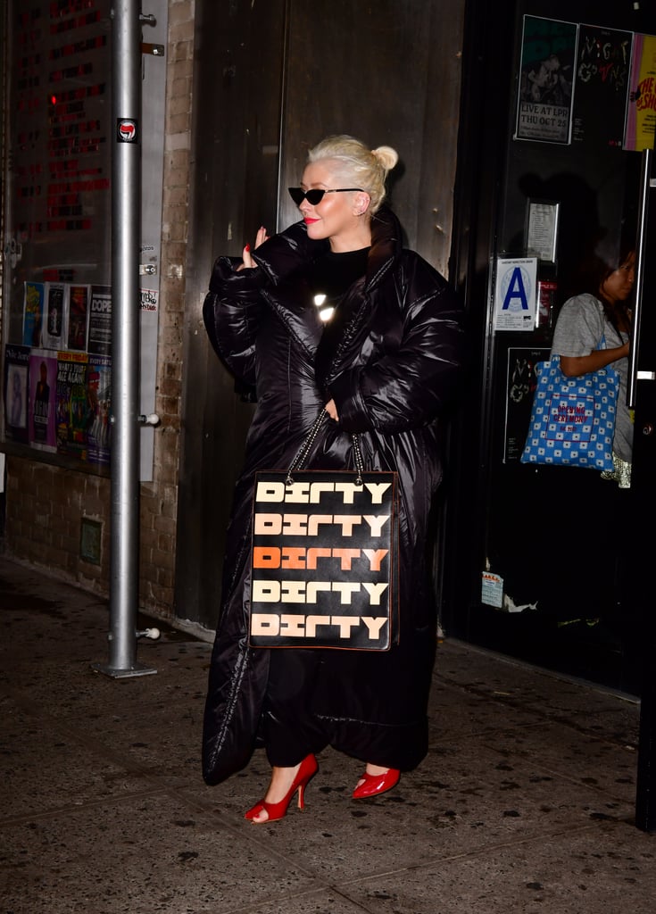 Christina Aguilera's Dirty Bag September 2018