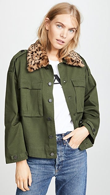 Blank Denim Utility Jacket