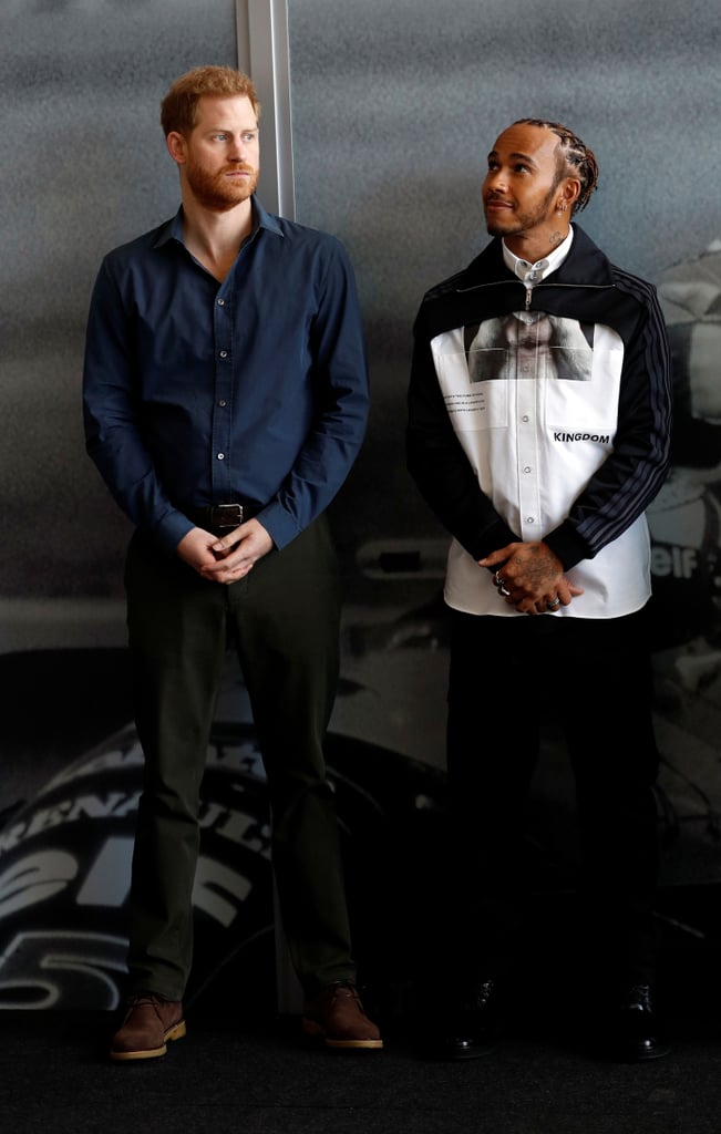 Prince Harry and Lewis Hamilton Open Silverstone Experience