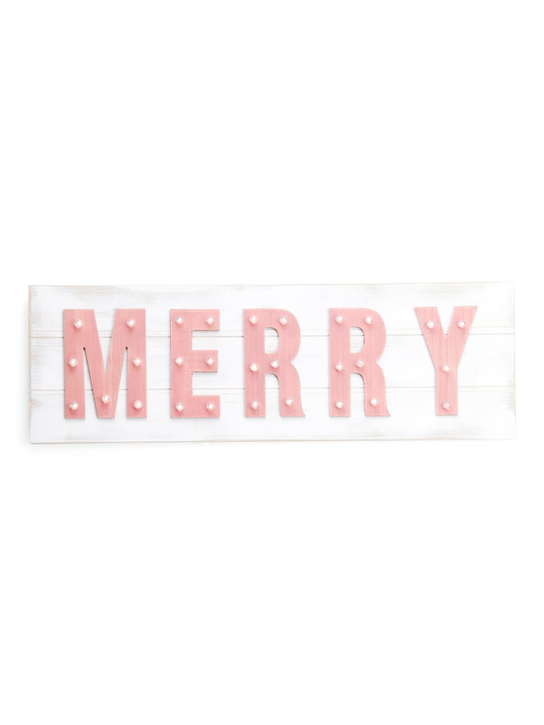 Merry LED Wall Decor