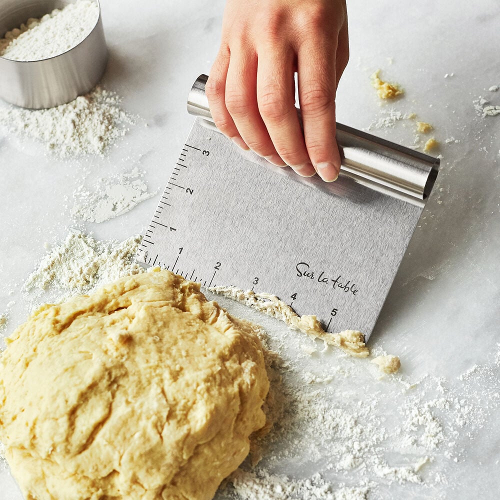 Sur La Table Stainless Steel Dough Scraper