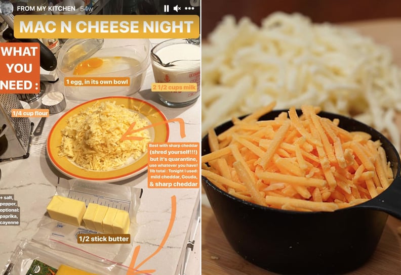 Step 1: Shred the Cheese