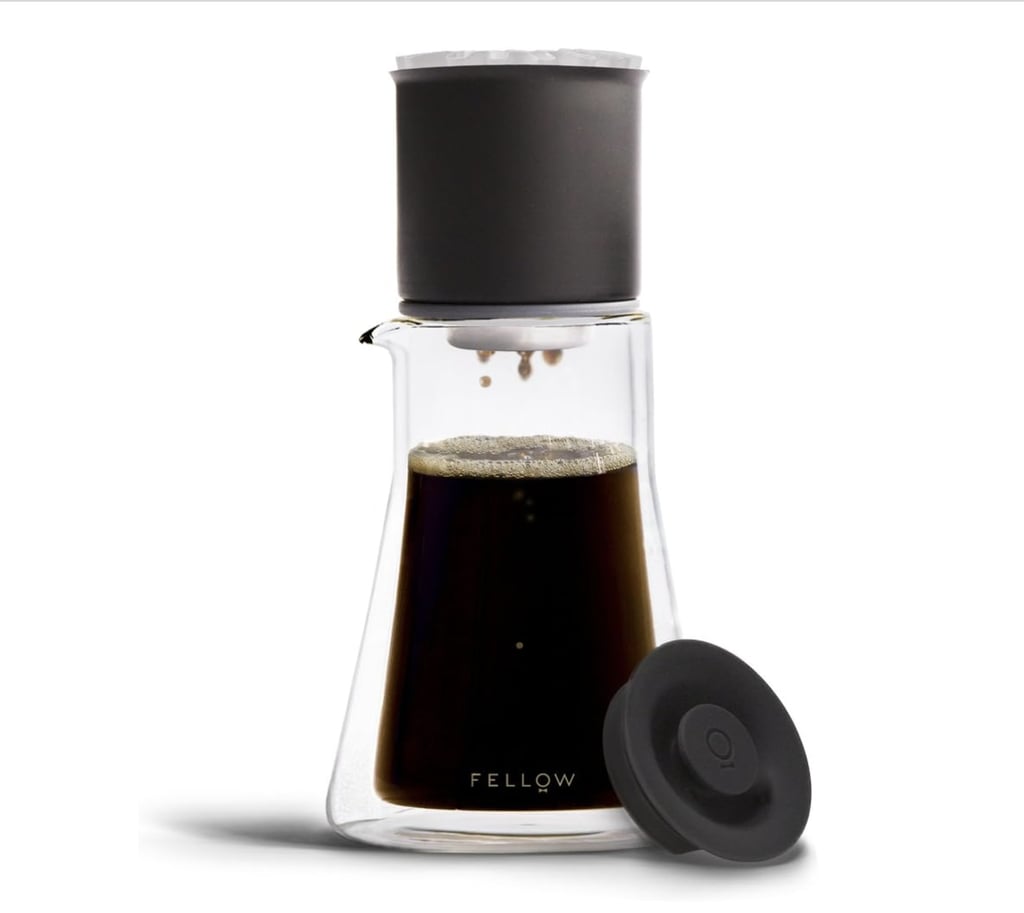 Fellow Stagg XF Pour Over Coffee Maker SetM ($100)
The sleek and stylish Fellow Stagg XF Pour Over Coffee Maker Set is perfect for those who love pour-over coffee. It has a double-walled construction and a vacuum-insulated dripper, which allows for heat retention and maximum flavor extraction. It can brew one to two servings of coffee.