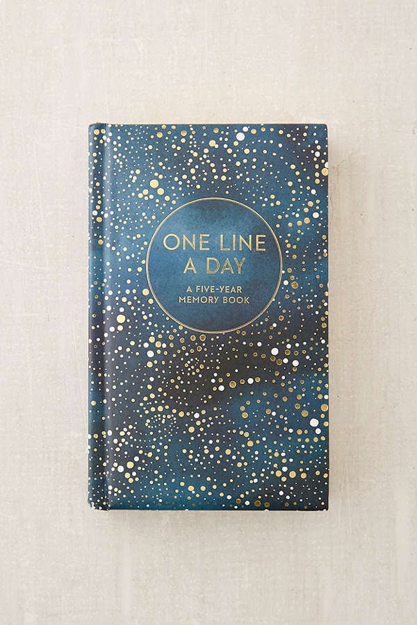 Urban Outfitters One Line A Day Journal Stylish Gifts Under 100 POPSUGAR Fashion Photo 25