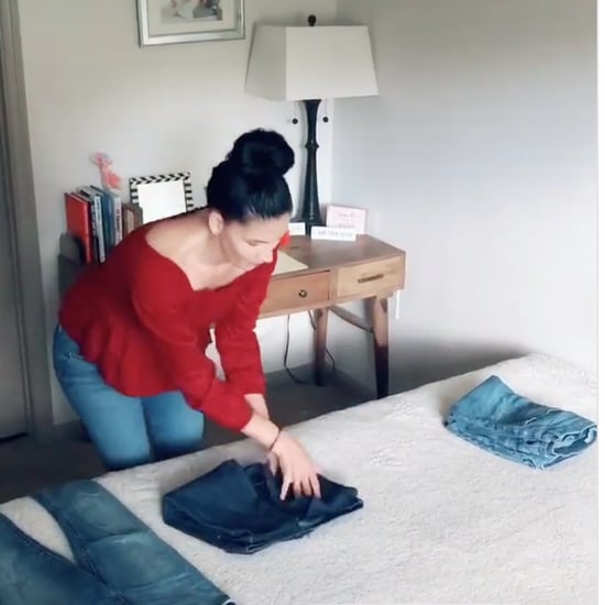 This Genius Hack Shows You Exactly How to Fold Jeans
