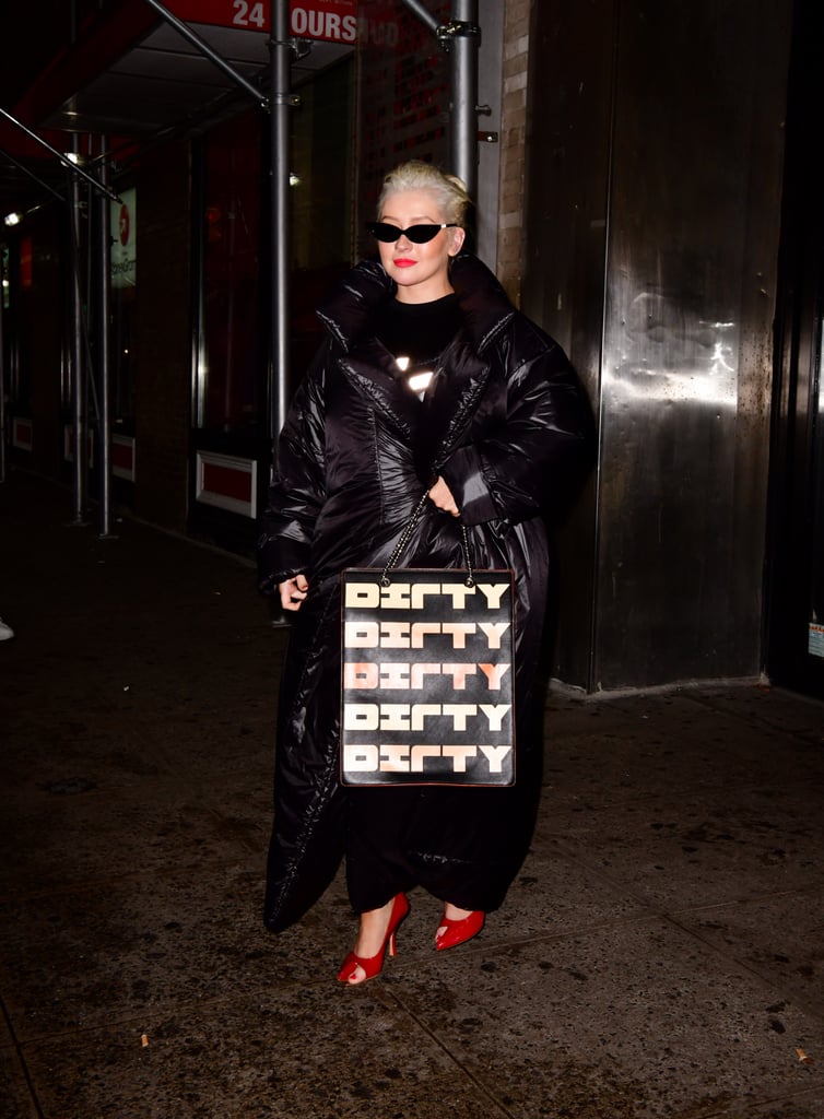 Christina Aguilera's Dirty Bag September 2018