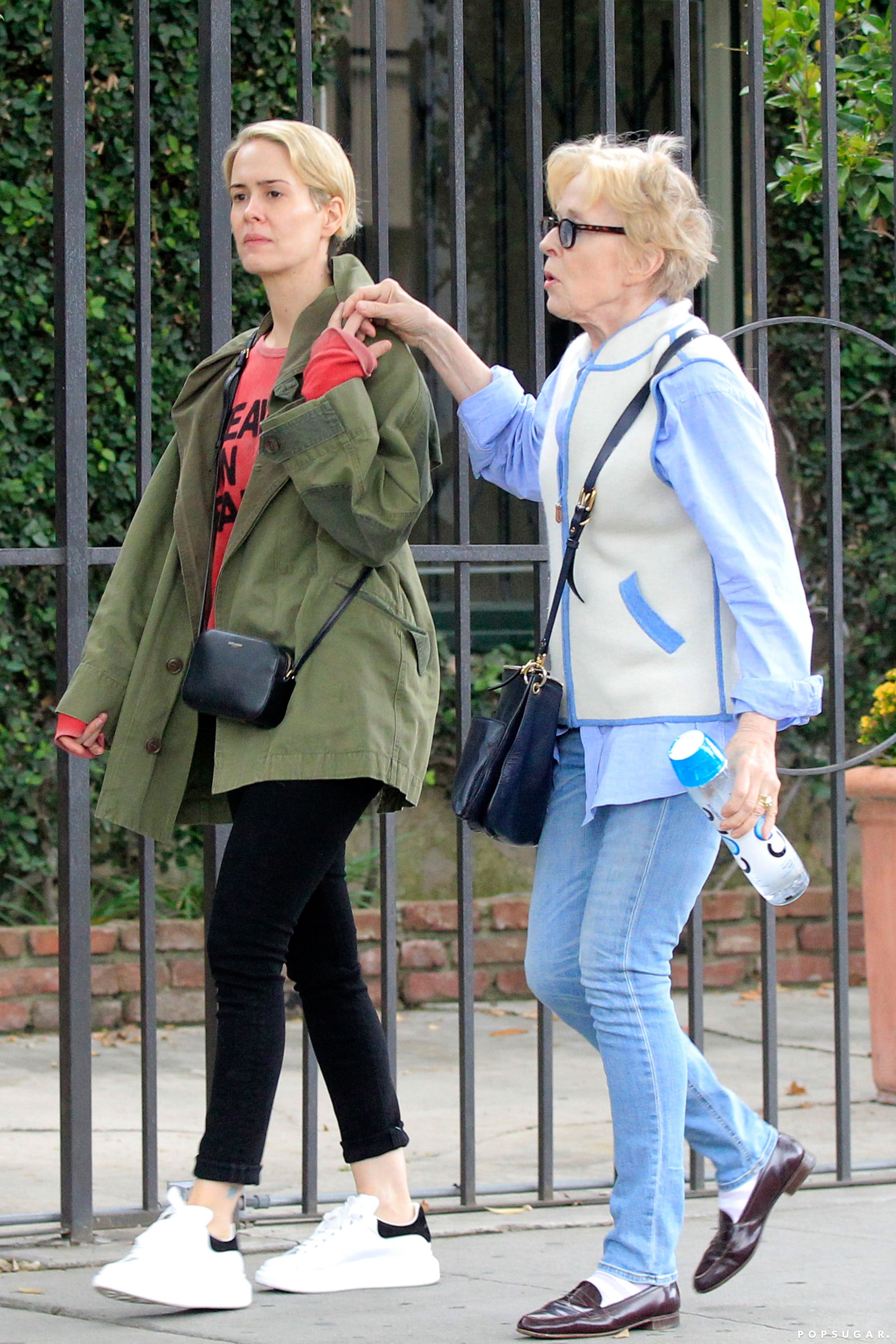2500px x 3750px - Sarah Paulson and Holland Taylor Out in LA June 2016 | POPSUGAR Celebrity