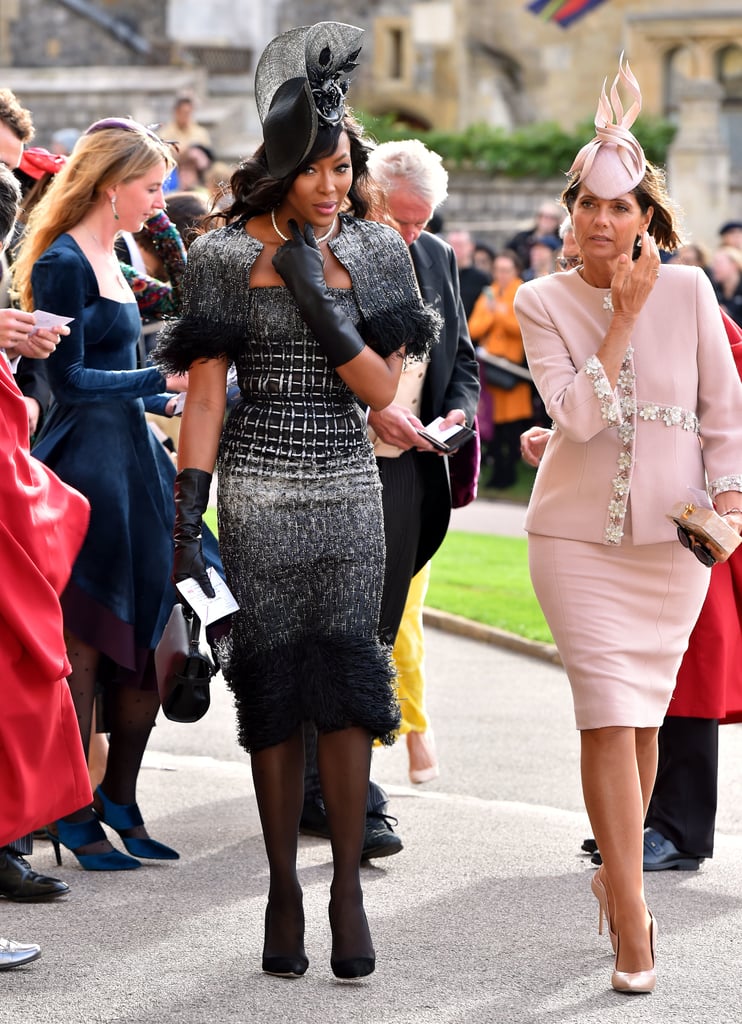 Naomi Campbell Dress at Princess Eugenie's Wedding 2018