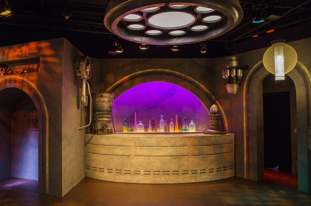 The Cantina, looking only slightly different from the films.
