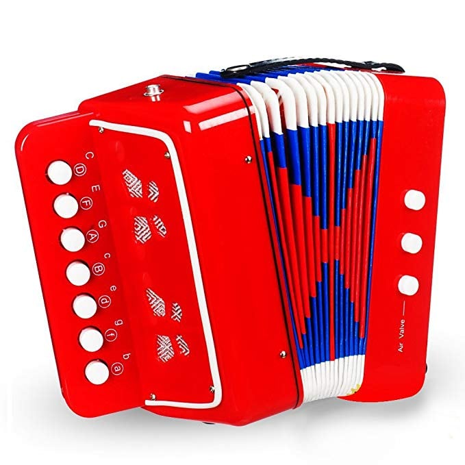 On Accordion Super Jolly Kids Accordion With Extra Strong Strap