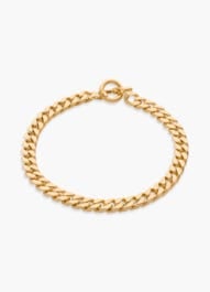 St. John Chunky Metal Chain Necklace