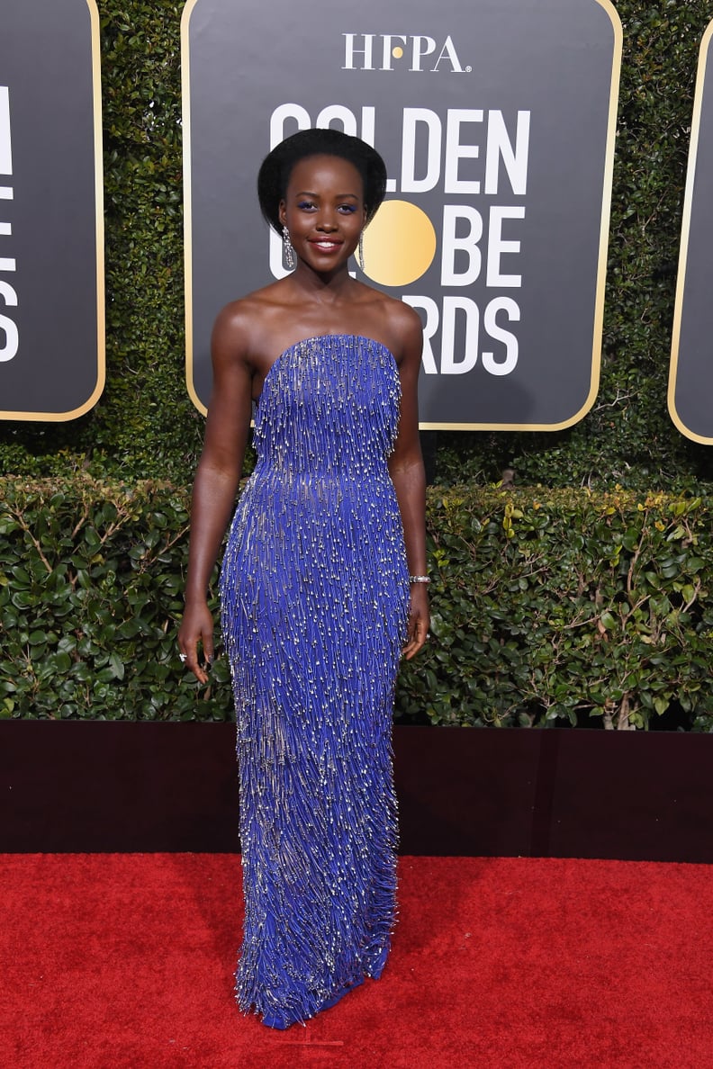 Lupita Nyong'o at the 2019 Golden Globes