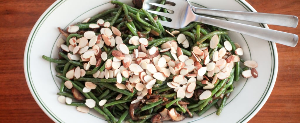 Blistered Green Beans With Mushrooms and Caramelized Onions