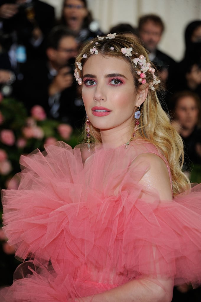 Emma Roberts Taking Influence From Chanel at the Met Gala