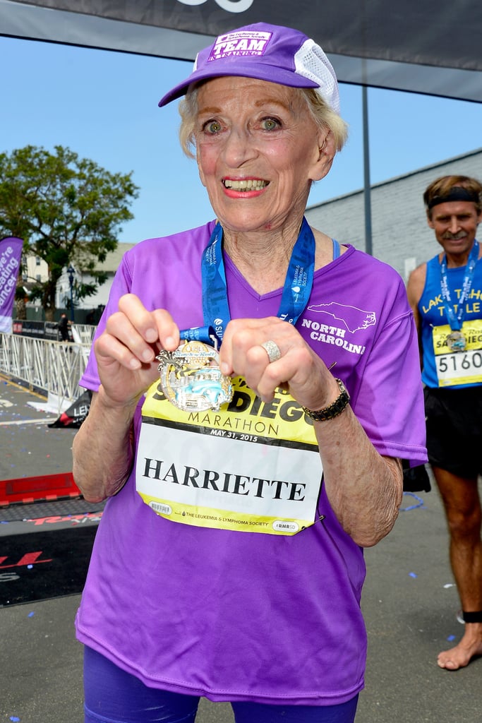 Harriette Thompson Oldest Woman to Run a Marathon POPSUGAR Fitness