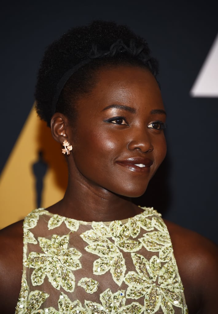 What she puts on her skin when she goes makeup-free:
"I put on a light, natural oil, like an argan oil or avocado oil. And then I use Lancome Energie de Vie — it has a day  and a night cream. And I really like that. I just use that first thing in the morning and the night cream at night. It's a little thicker and really hydrates the skin." 
Travel skincare advice for dealing with dehydration:
"On flights, it's especially so hard to hydrate because you can't get up, so every time you have to call the flight attendant and all that. I use the Lancome Advanced Génifique Youth Activating Serum. It's great because you can use it with or without makeup. So that's a good hydrator.
I also use humidifiers to restore [the air]. That's very, very helpful. It's also good for jet lag. With jet lag, your body is totally disoriented, so it uses up its store of moisture. So when you rehydrate in all matters — you drink water, you put moisturizer on your face — you also allow for the pore to directly absorb moisture. That's very, very helpful."