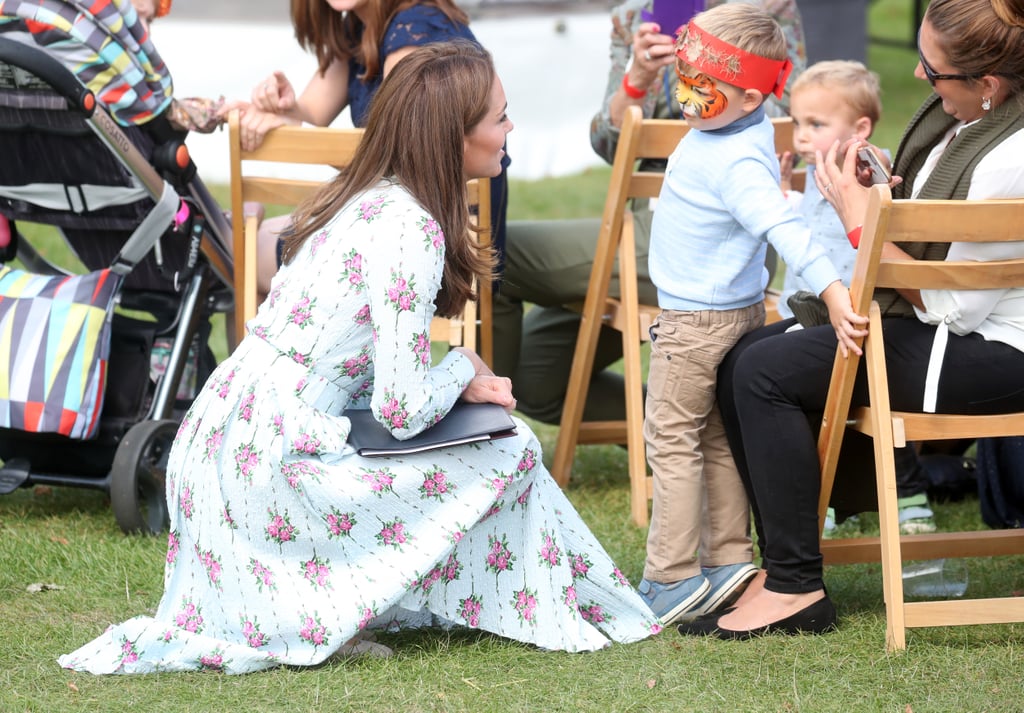 Kate Middleton Visits Back to Nature Garden at RHS Wisley