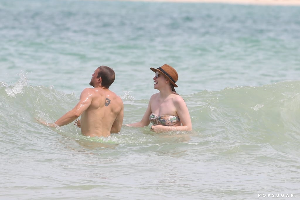 Charlie Hunnam and Morgana McNelis Pictures in Hawaii 2018