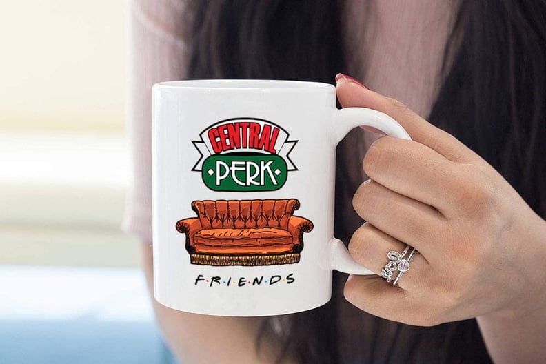 Friends TV Show Mug Stencil Accessories Central Perk Cappuccino Cup