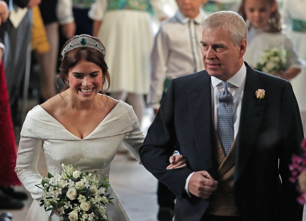 Prince Andrew and Sarah Ferguson at Eugenie's Wedding