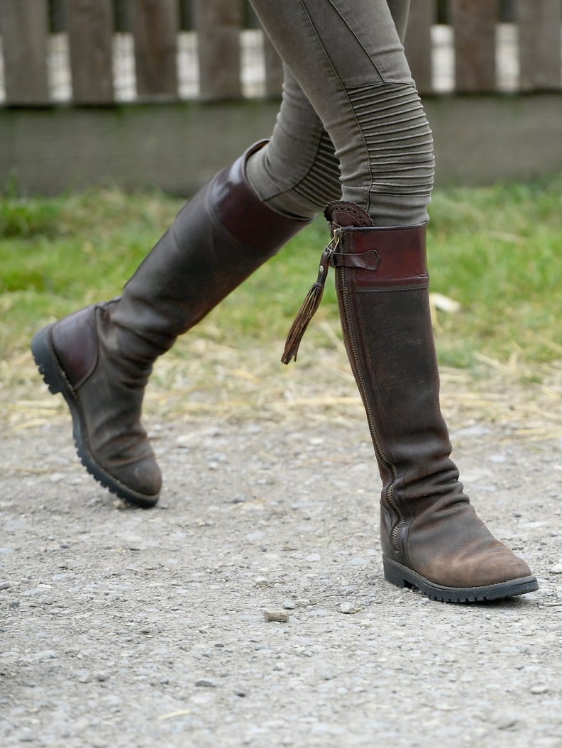 Her Penelope Chilvers Boots Were Made For Trekking Around the Farm