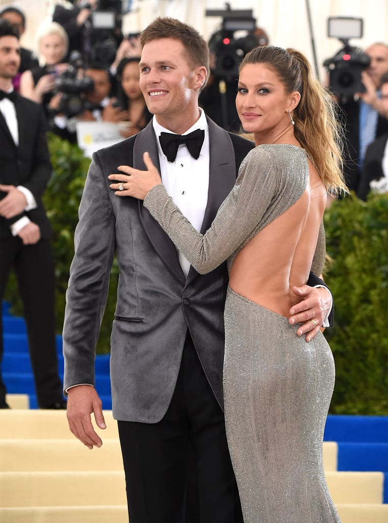 Gisele Bundchen and Tom Brady at the Met Gala 2017