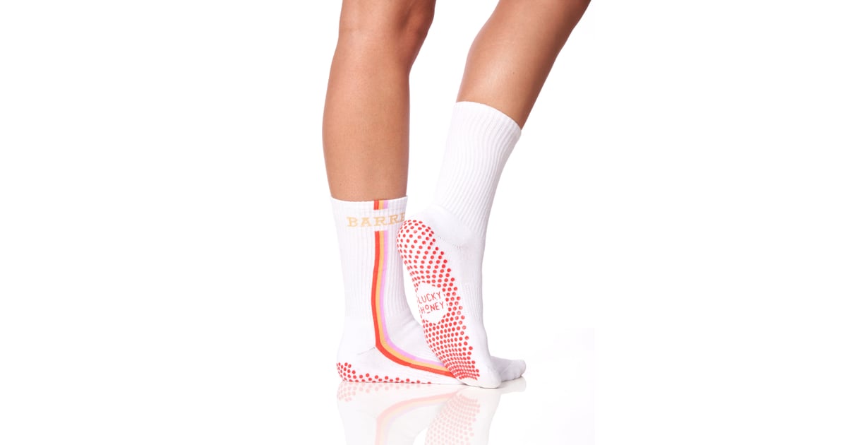 Best Grip Socks Lucky Honey The Retro Sock Barre 14 Grip Socks For