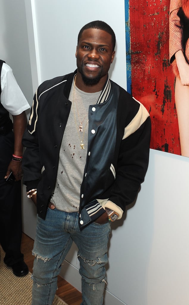 Kevin Hart flashed his smile at the Treats! Magazine party.