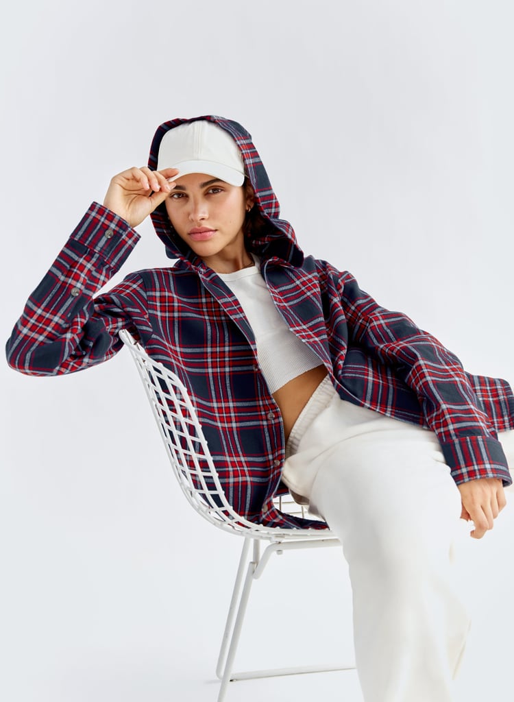 Aritzia TNA Marble Button-Up