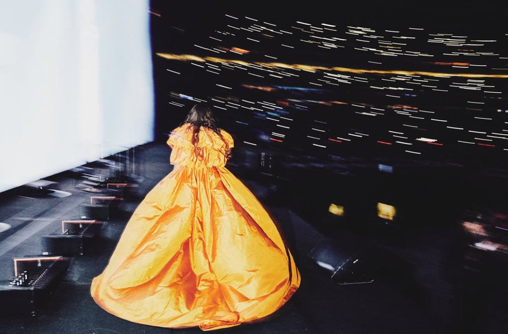 She Also Wore This Yellow Gown