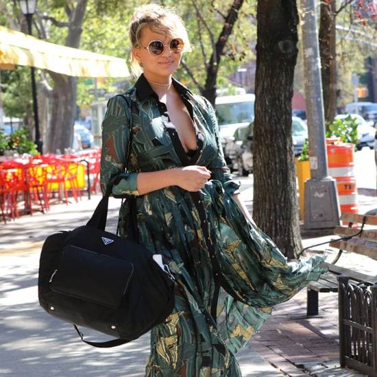 Chrissy Teigen's Prada Diaper Bag