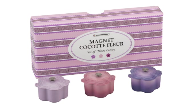Set of 3 Flower Magnets