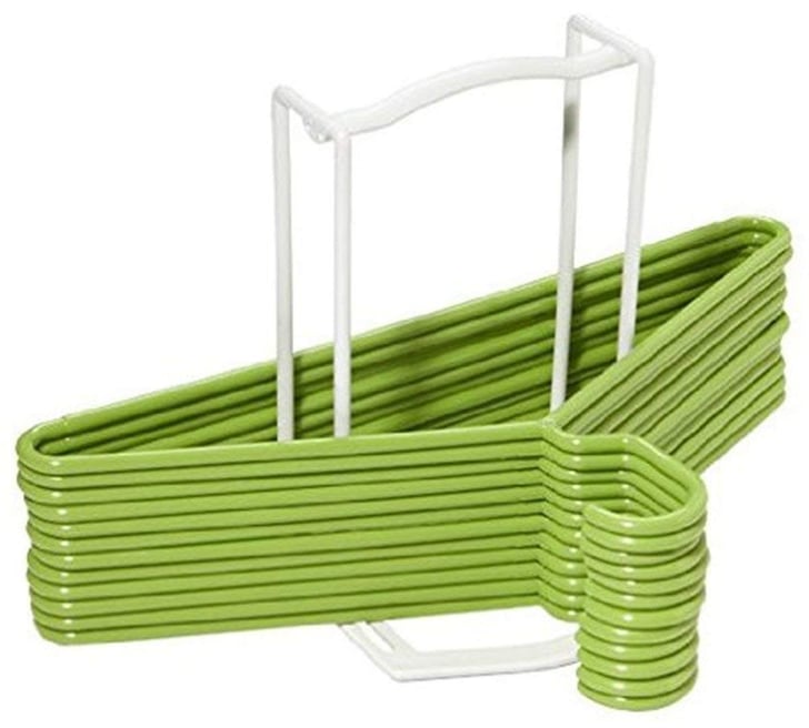 plastic hanger stand