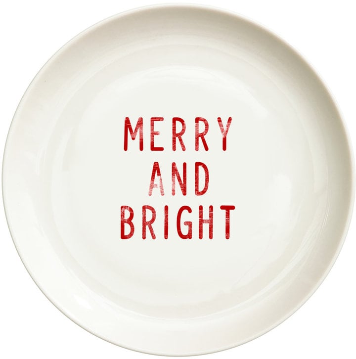 Plate With Christmas Motif