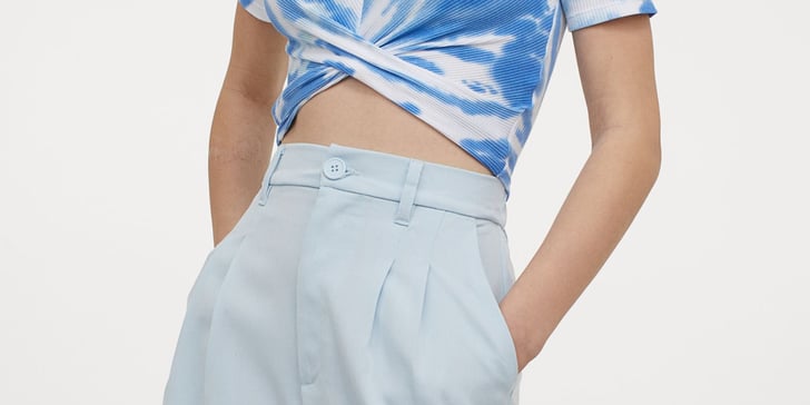 flattering shorts for pear shape