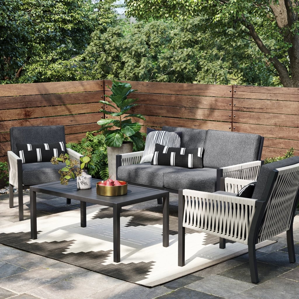 Lunding 4-Piece Patio Conversation Set