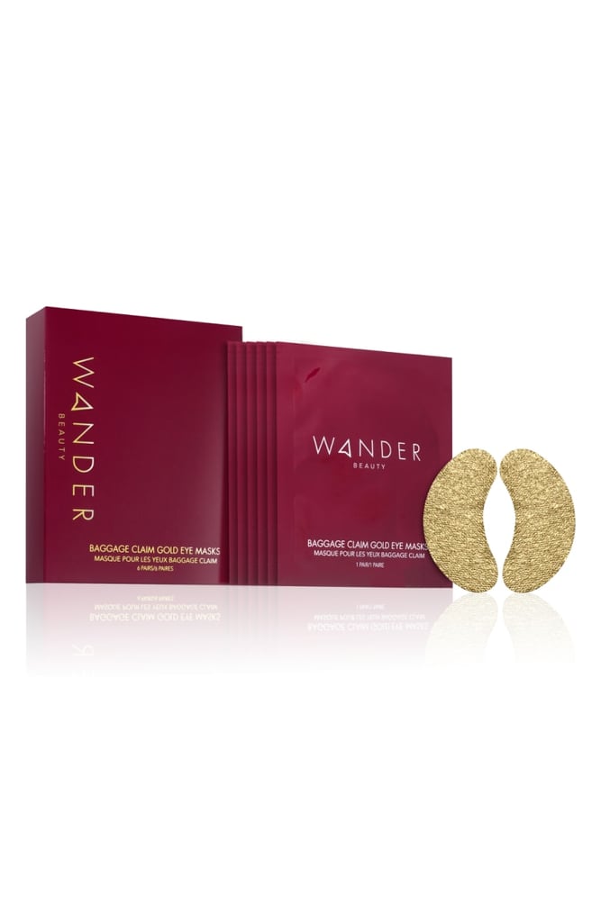 Wander Beauty Baggage Claim Gold Foil Eye Mask