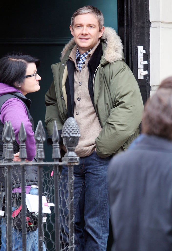 Sherlock Season 3 Filming Pictures