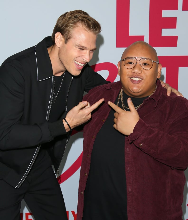 Matthew Noszka and Jacob Batalon at the Let It Snow Premiere