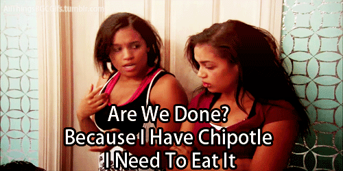You always have Chipotle on your mind.