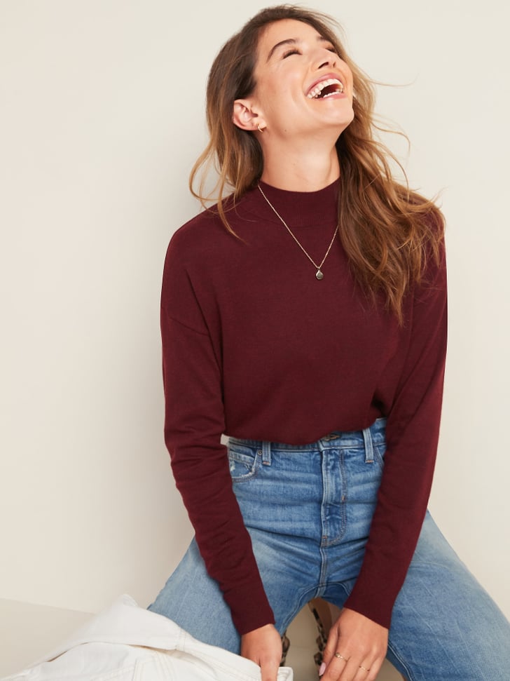 Old Navy Mock-Neck Sweater | The New 
