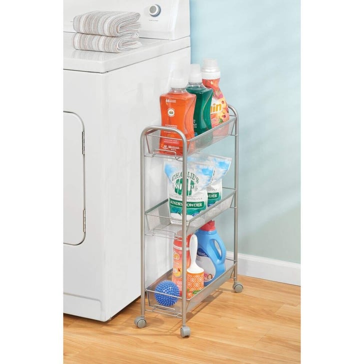 mDesign Portable Rolling Laundry Utility Cart Organizer Best Laundry