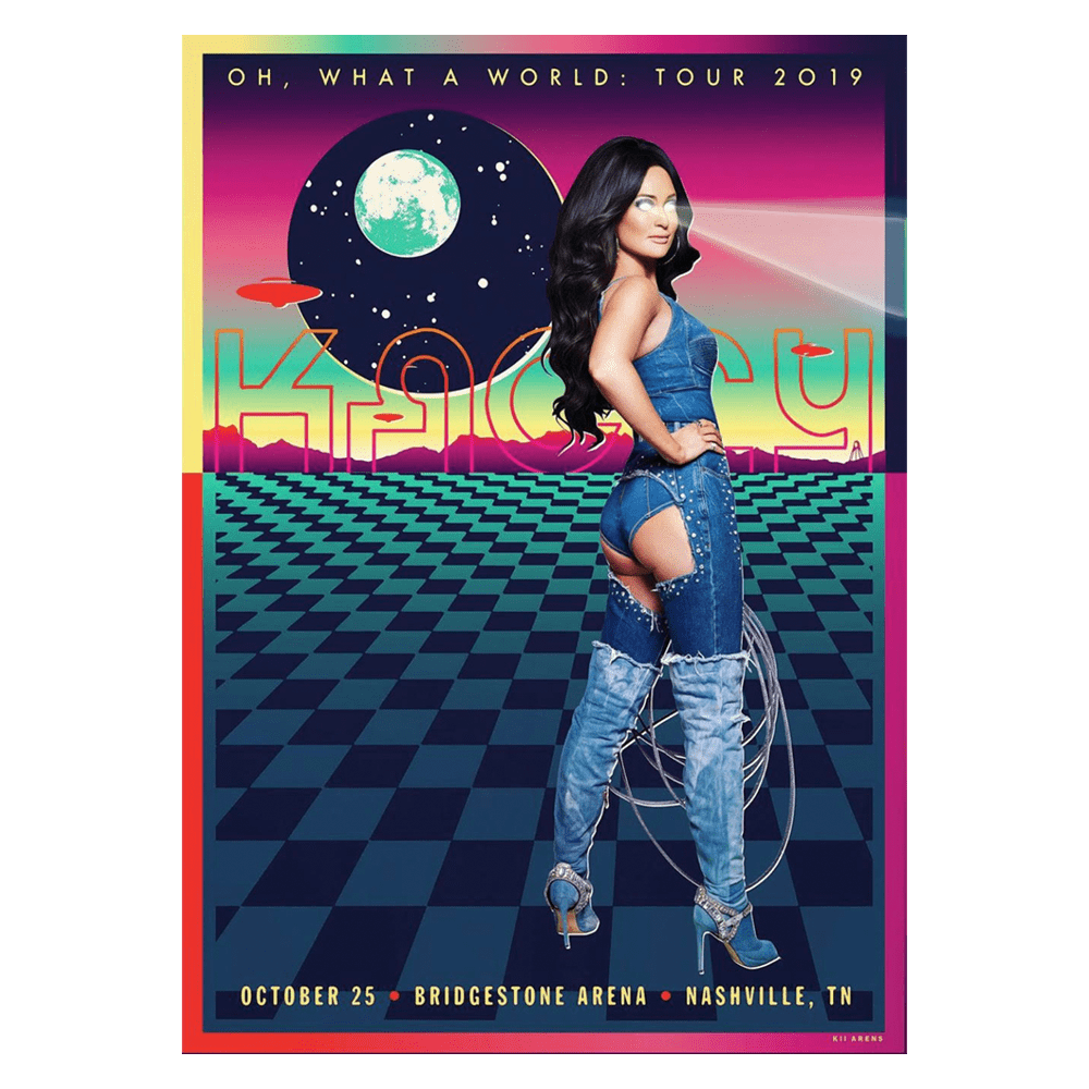 Kacey Musgraves Bridgestone Arena Poster