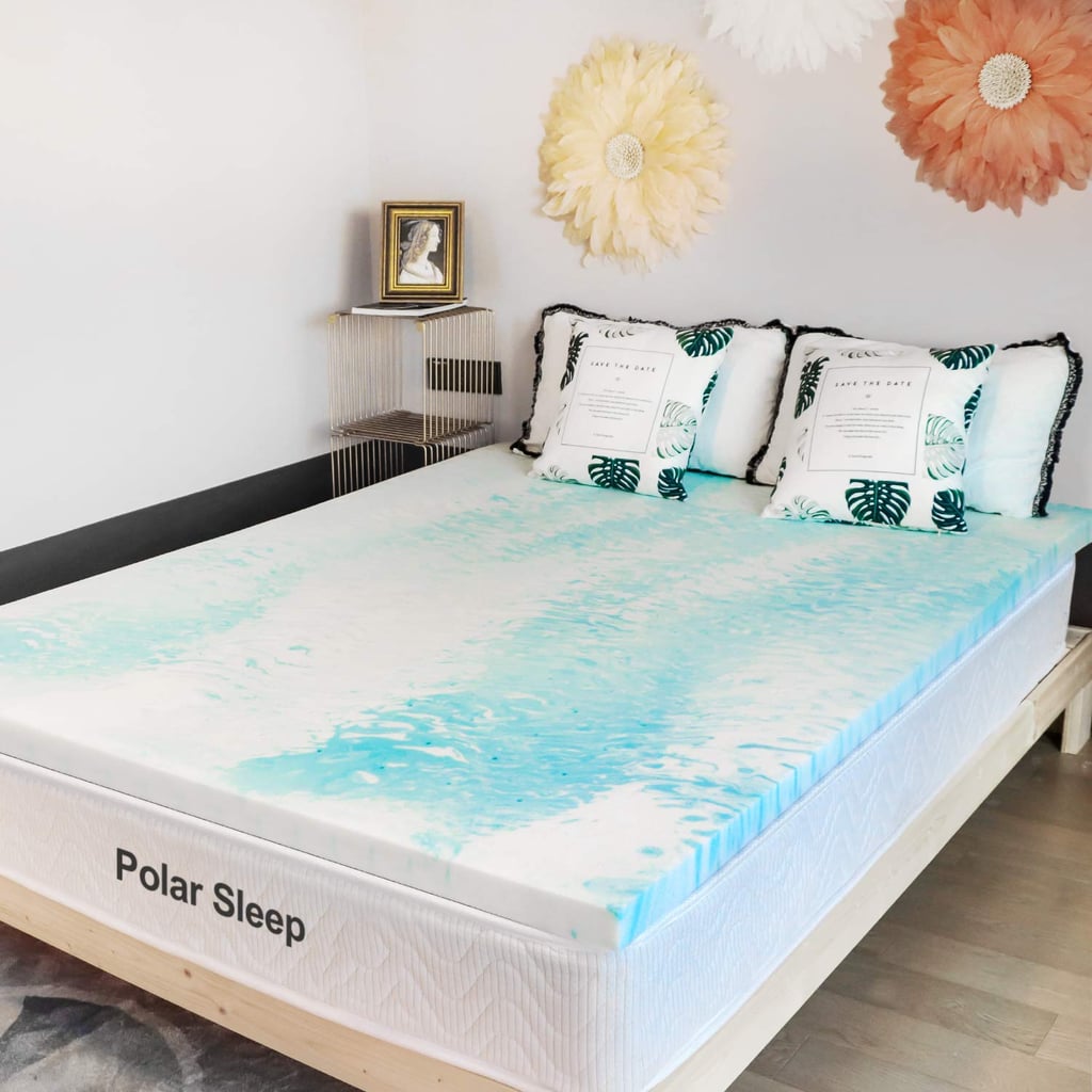 Polar Sleep 2 Inch Plush Gel Memory Foam Mattress Topper